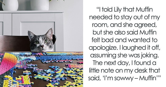 Roommate’s Cat Destroys Lady’s Puzzle, She Refuses To Accept Its “Apology,” Is Called Heartless