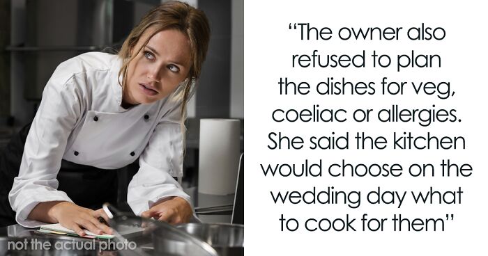 Wedding Caterer Yells At Bride And Makes Her Favorite Dish Inedible After Disagreement On Menu