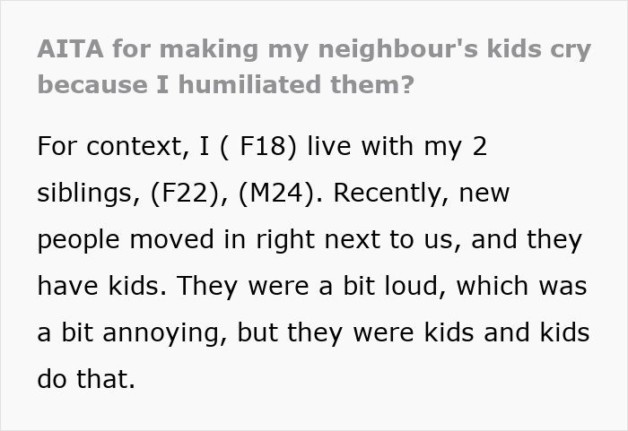 Woman Is Sick Of Neighbor’s Kids, Creates A Plan That Leaves Them “Traumatized To Go Outside”