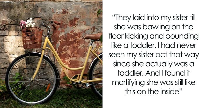 Sister Mistreats Brother, Steals And Dumps His Bike, But Soon Faces Dire Consequences