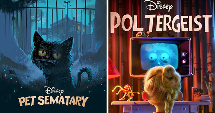 This Creator Used AI To Generate 39 Posters For Horror Movie Adaptations By Disney