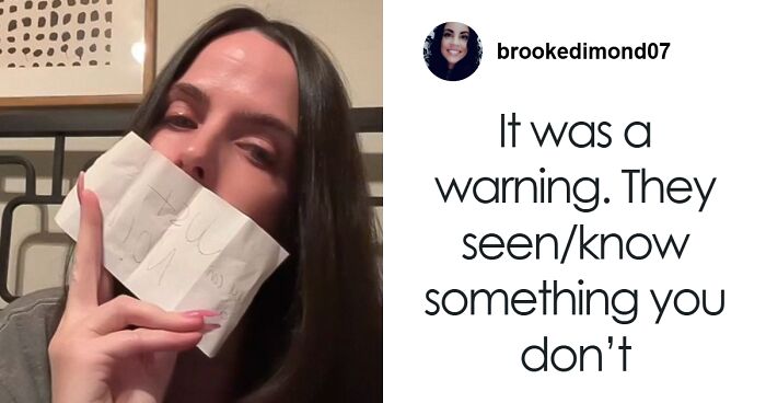 “We Are Warning You”: Woman Receives Disturbing Note From A Stranger While On A Date