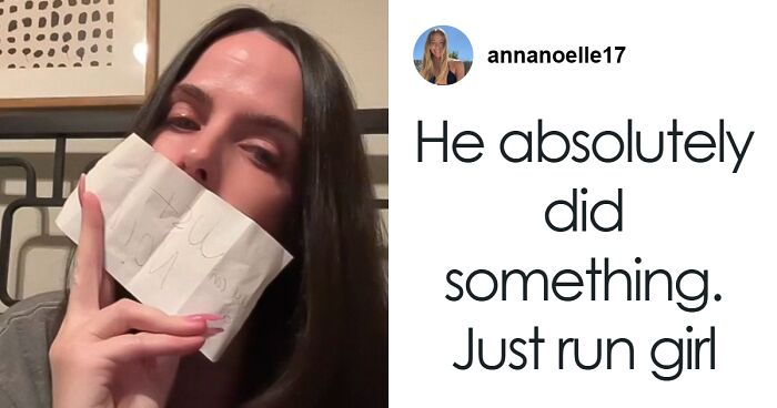 Stranger Passes Note To Woman With Six-Word Warning About The Man She’s On A Date With