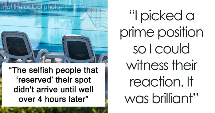 Lounger Hogger’s 4-Hour Absence Leads To Petty Revenge, Guy Watches Sweet Justice Unfold