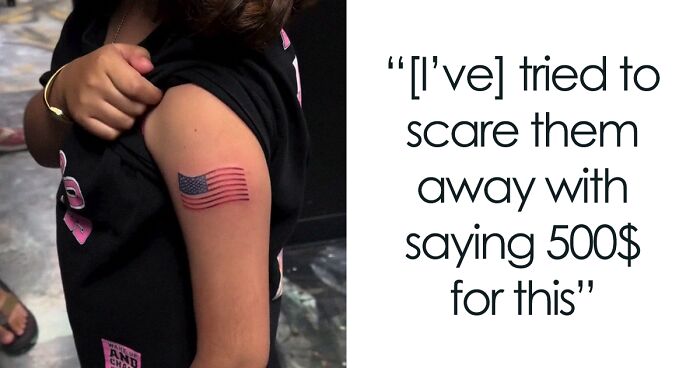 “Shame”: 9-Year-Old Girl Walks Out With American Flag Tattoo, Artist Faces Backlash