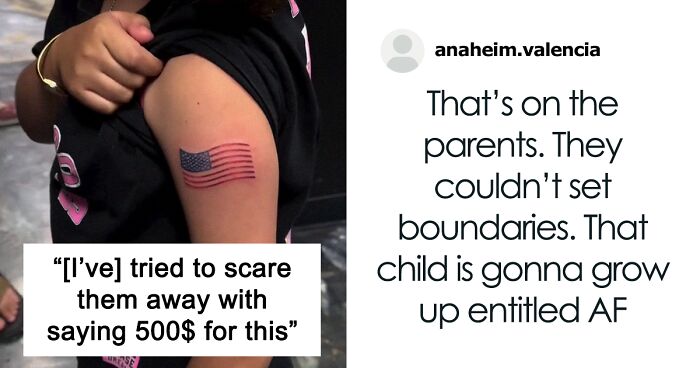 Tattoo Artist Receives Backlash For Tattooing An American Flag On A 9-Year-Old