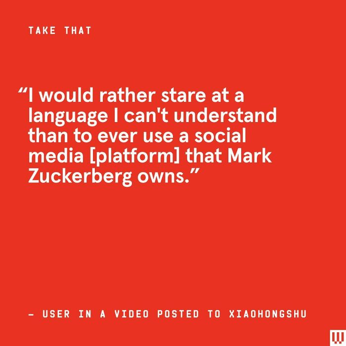 Quote criticizing social media amid TikTok ban reactions in America.