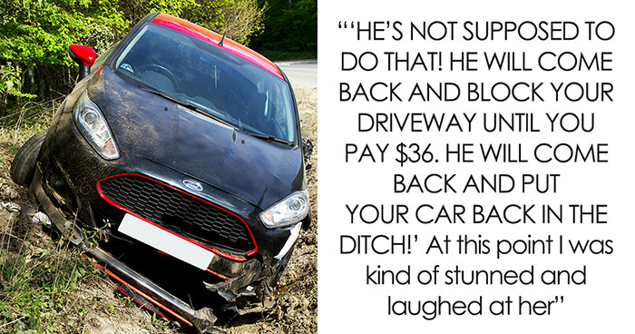 Towing Company Threatens To Dump Guy’s Car In A Ditch Over $36, He Comes Up With Petty Revenge