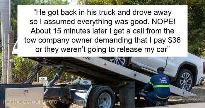 Towing Company Threatens To Dump Guy’s Car In A Ditch Over $36, He Comes Up With Petty Revenge