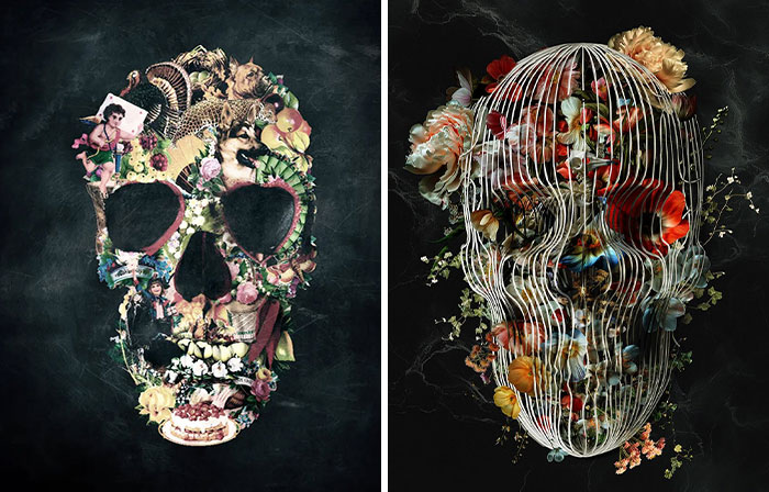 This Artist Brings A Fresh, Modern Twist To The Timeless Skull Symbol (25 Pics)