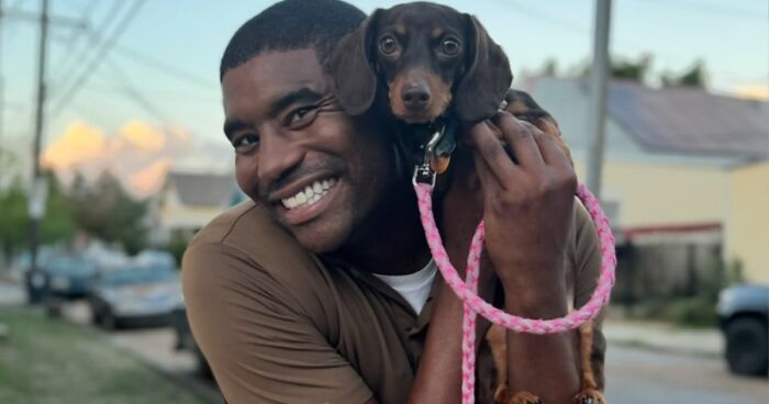 These 21 New Photos Prove That This UPS Driver Has The Best Job Meeting Adorable Pets