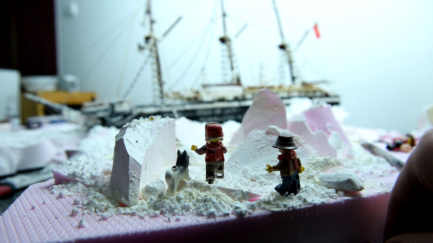 What Do You See? A Ship? Look At It Again! What Do You See Now? I Recreated The Legendary Expedition With LEGO (19 Pics + Video)