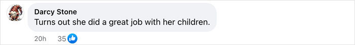 Comment about Nadya Suleman doing a great job with her children.