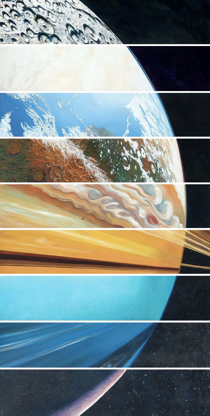 All The Planets Aligned On Their Curve