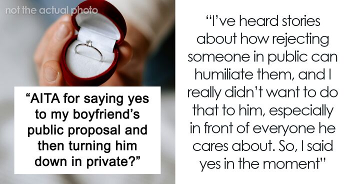 Woman Is Not Ready To Get Married, Says ‘Yes’ When The Question Is Popped To Avoid Humiliation