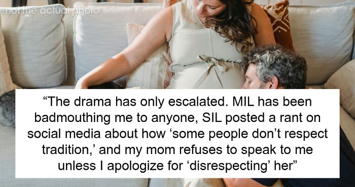 Bride’s Family Label Her Self-Centered For Displaying Baby Bump, Groom Comes To Her Defense