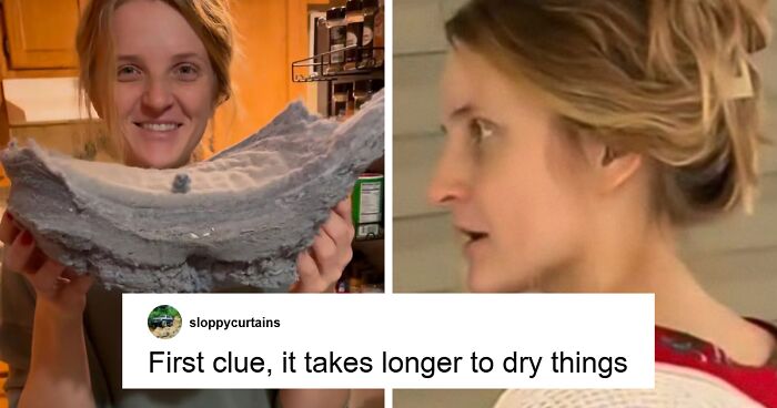 Family Stunned By Two-Year Lint Buildup In Dryer: “How Do Her Clothes Even Dry?”