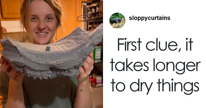 Woman Stuns Family After Not Knowing She Needed To Clean Dryer Lint Trap For 2 Years