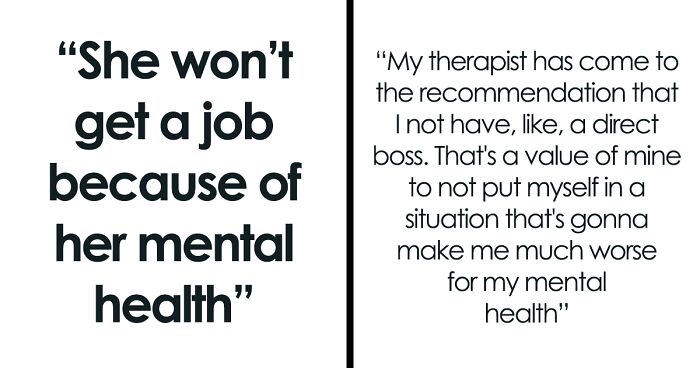 Woman Refuses To Get A Job, Says Her “Mental Health” Is The Reason