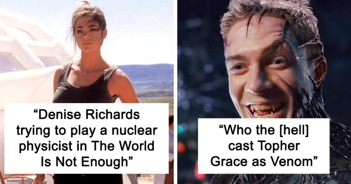 65 Times Hollywood Miscast So Badly, They Almost Tanked The Movie