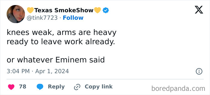 Humorous Resources meme about pretending to work referencing a famous Eminem song