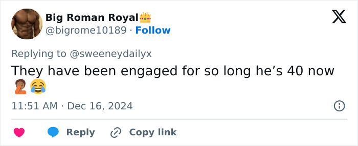 Twitter post humorously comments on Sydney Sweeney and fiancé postponing their wedding.