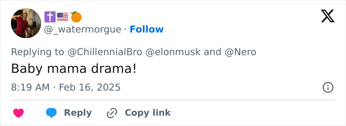 Tweet mentioning Elon Musk with the phrase 