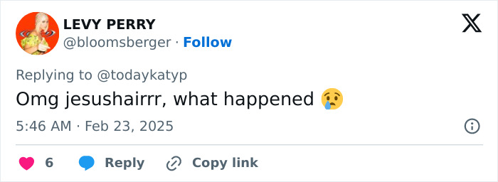 Tweet reacting to Jesus Guerrero, celebrity hairstylist, with a shocked emoji.