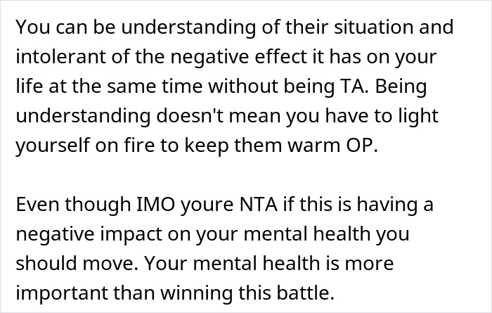 Text discussing opinions on mental health impact from a woman's decision to call CPS on a mom due to toddler tantrums.