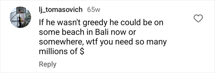 Comment on greed and wealth, connected to a Lithuanian man's fake invoice to Google and Facebook.