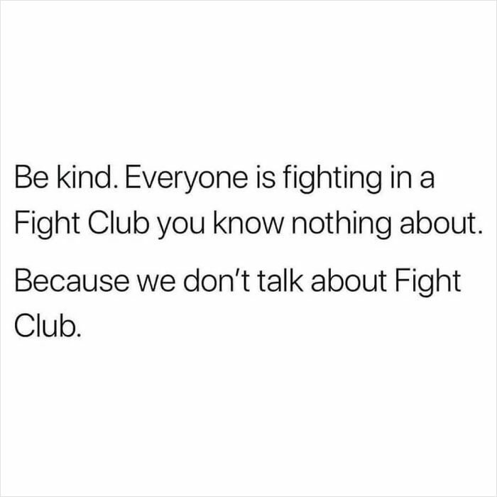 Text meme referencing Fight Club rules, related to Tinder dating humor in your 30s.