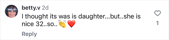 Social media comment about Jason Momoa's new girlfriend mentioning resemblance to daughter.