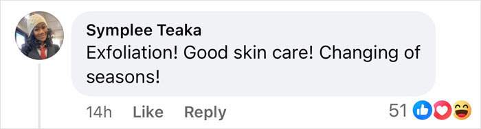 Comment on Beyoncé's lighter skin tone at the Grammys discusses skincare and seasons.