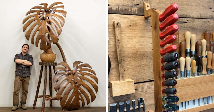 90 Stunning Woodworking Creations That Showcase True Skill (New Pics)