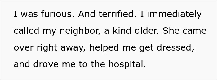 Text message reveals distress after husband's decision not to rush home.