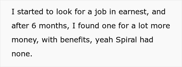 Quote about finding a better job with benefits after dealing with a toxic boss.