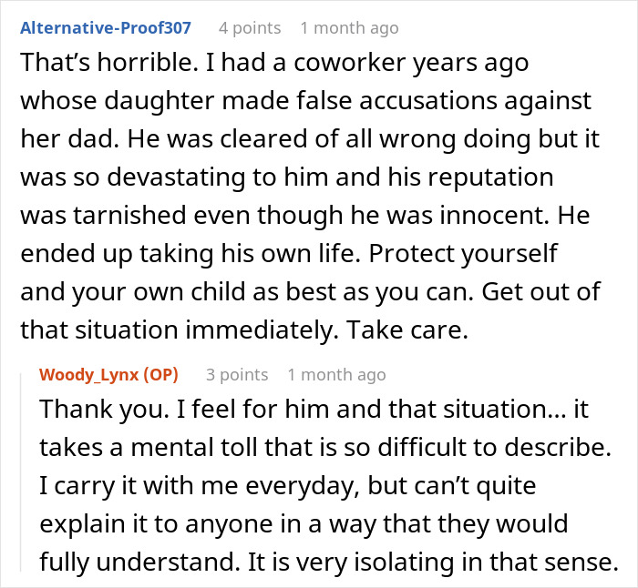 Reddit discussion about the impact of a stepdaughter's pathological lies on a man's life, seeking advice online.