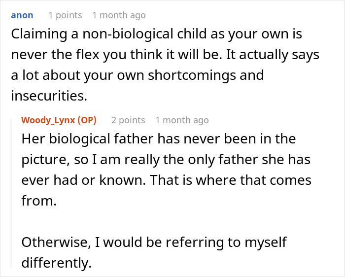 Discussion about stepdaughter's pathological lies and parental roles in an online forum thread.