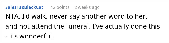 Reddit comment gives advice on inheritance favoring brother.