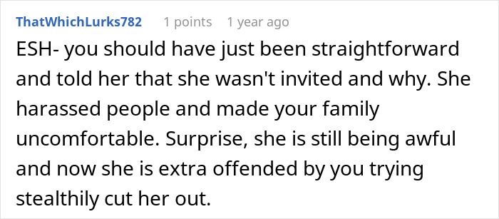 Comment about a vegan SIL causing family discomfort at a barbeque.