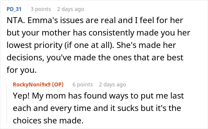 Reddit comments discussing a mom neglecting bio son for stepkid, leading to frustration and decisions.