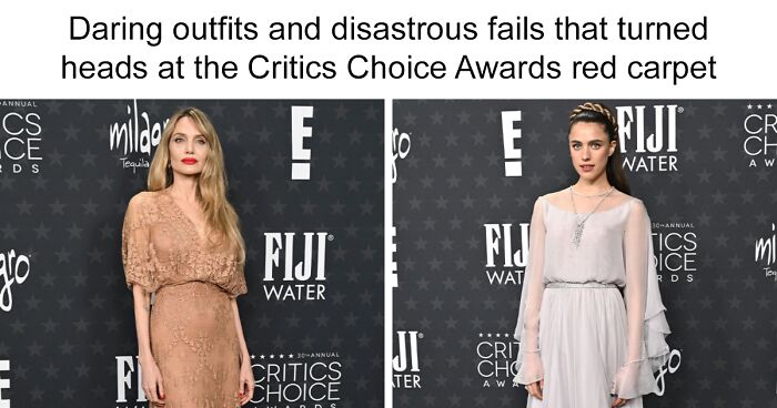 Daring Outfits And Disastrous Fails That Turned Heads At The Critics Choice Awards Red Carpet