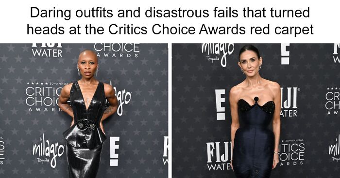 Red Carpet Disasters From The Critics Choice Award 2025