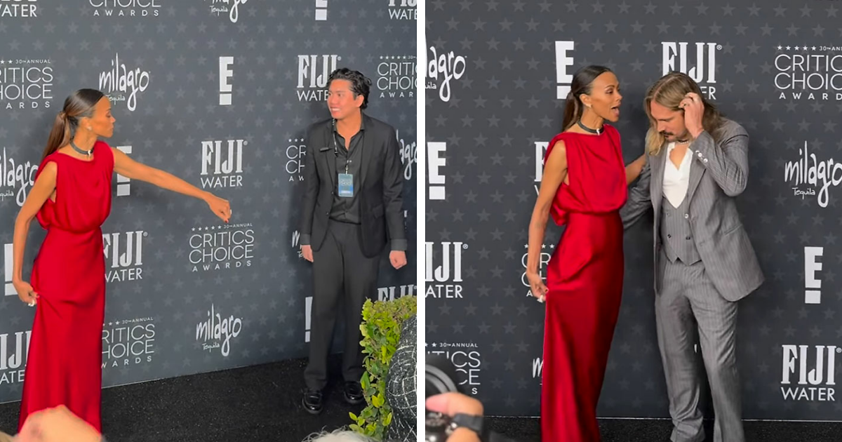 “Come Here!” Zoe Saldana’s Explosive Moment With Husband Goes Viral