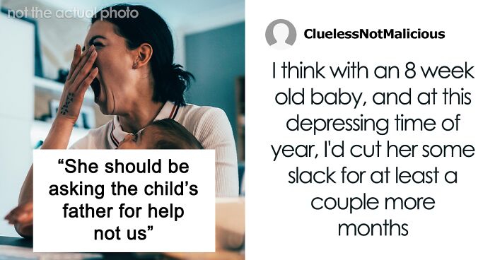 Woman Has New Baby, Expects Ex And His Wife To Take Care Of Her Every Whim