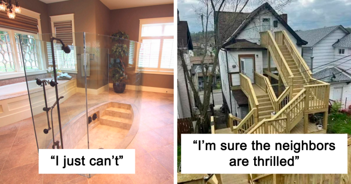 When Design Goes Wrong: 69 Interiors And Exteriors That Someone Surprisingly Approved 