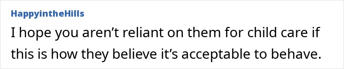 Comment by HappyintheHills expressing concern over child care behavior amidst lounge redecoration surprise.