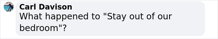 Text message asking \"What happened to \'Stay out of our bedroom\'?\" related to flirty tweets of Elon Musk and baby mother.