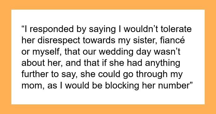 Stepmom Starts Making Demands For Woman's Wedding, Dad Takes Her Side And Misses The Big Day