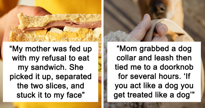 “I Begged For Almost Anything Else”: 58 Of The Strangest Punishments Parents Used On Kids